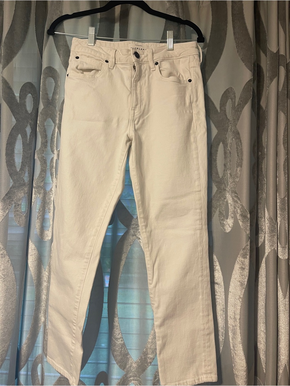SLVRLAKE White High-Rise Skinny Lou Lou jeans